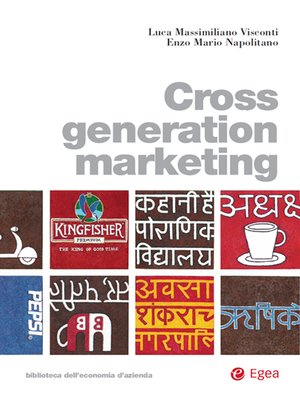 cover image of Cross generation marketing